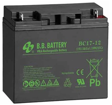 B.B. Battery BC 17-12 B.B. Battery BC 17-12